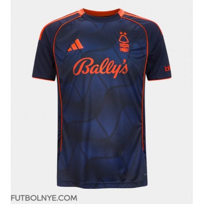 Camiseta Nottingham Forest Oleksandr Zinchenko #35 Tercera Equipación 2025-26 manga corta Camiseta Nottingham Forest Oleksandr Zinchenko #35 Tercera Equipación 2025-26 manga corta